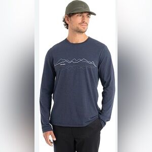 Men’s Icebreaker long sleeve base layer wool/cotton ski winter essentials XXL